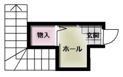 ２階　玄関